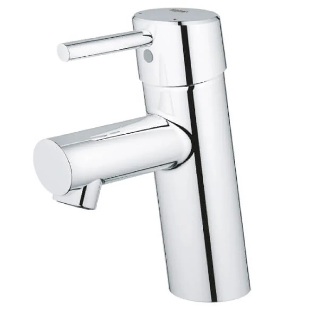 Смеситель для раковины Grohe Concetto S-Size + нажимной донный клапан- Фото 3