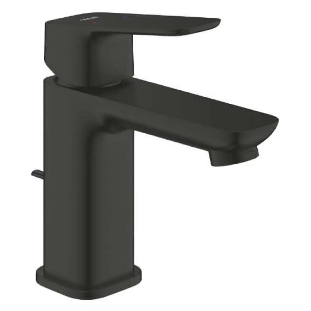 Змішувач для раковини Grohe Cubeo S-розміру чорний матовий (1016942430)- Фото 1