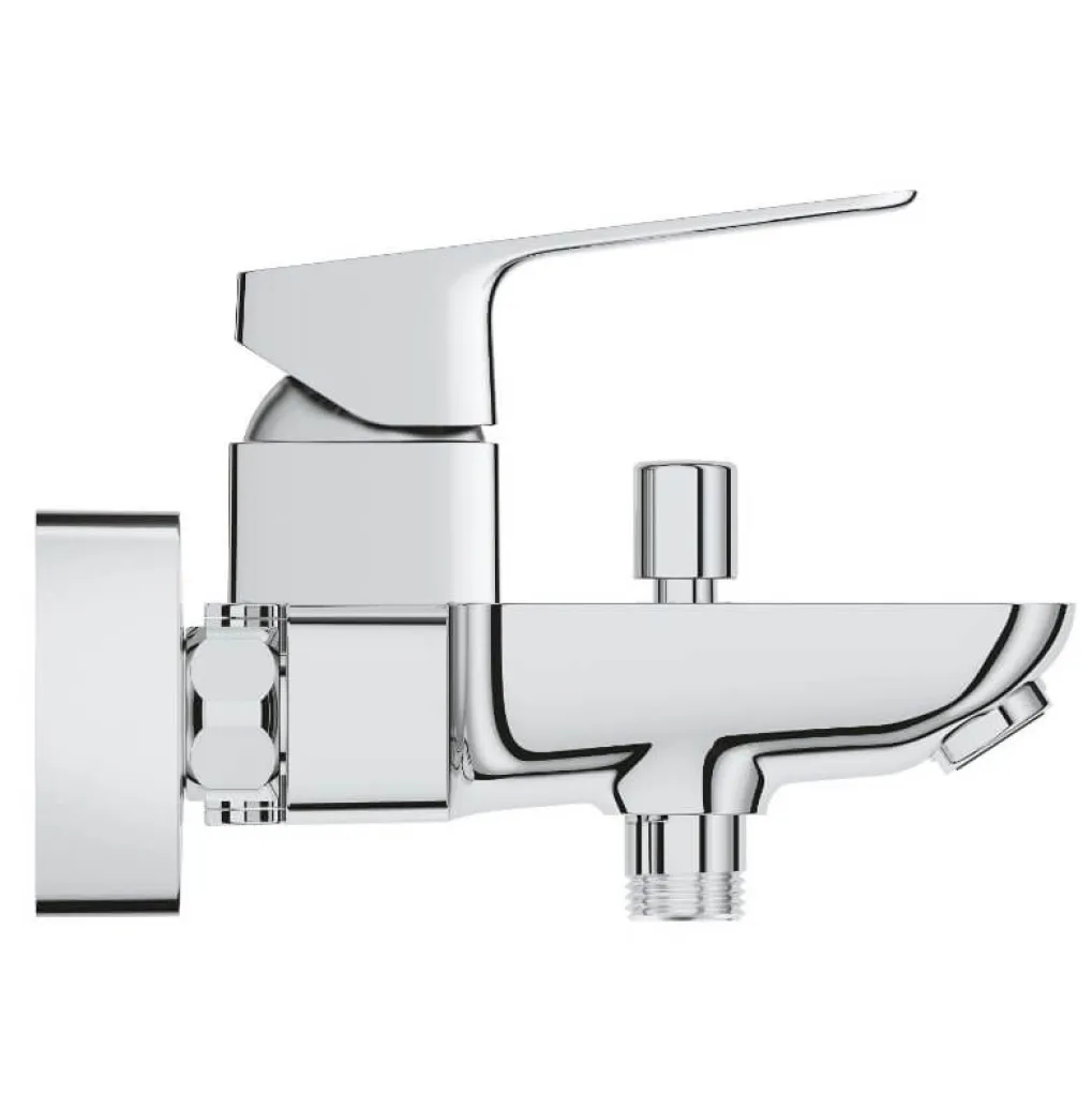 Змішувач для ванни Grohe Cubeo з душовим набором хром (1018140000)- Фото 3