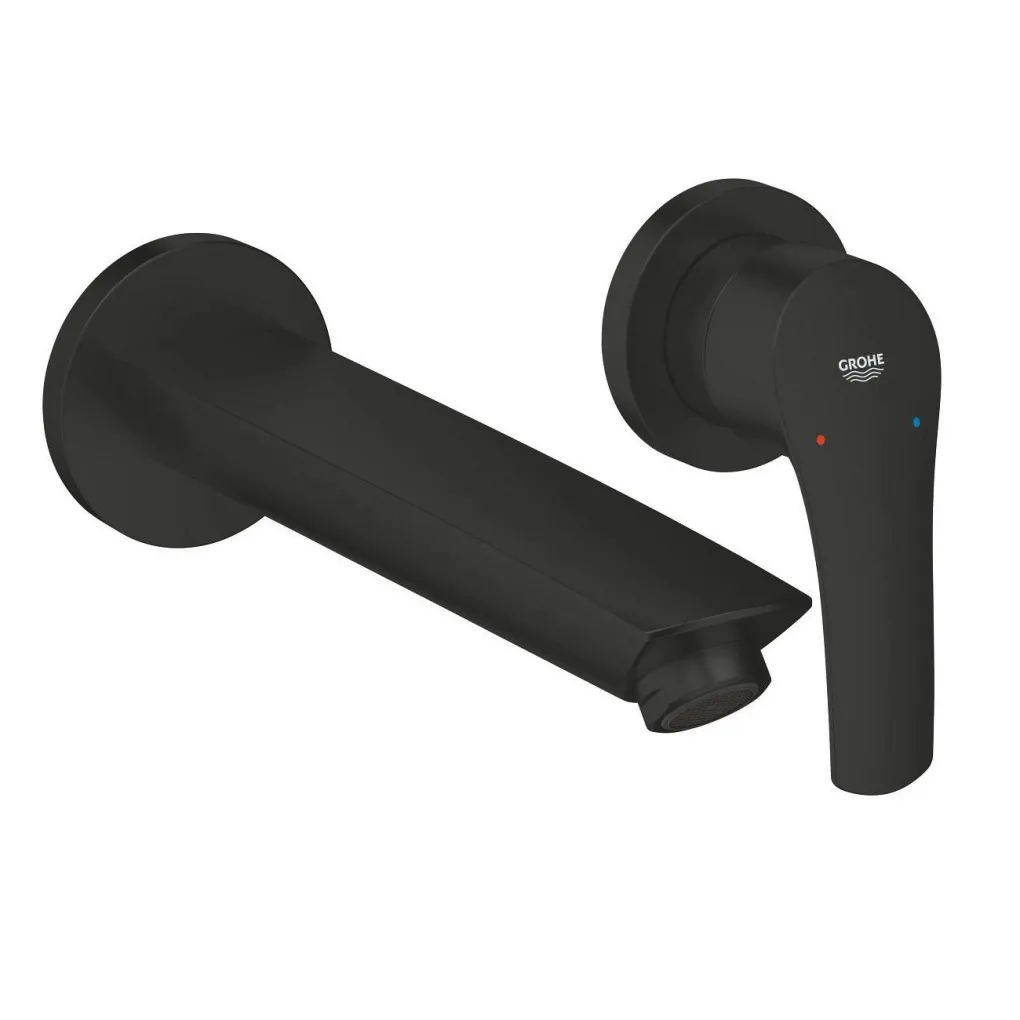 Смеситель для умывальника Grohe Eurosmart M-Size черный мат (293382433)- Фото 1