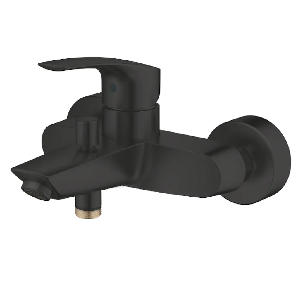 Смеситель для ванны Grohe Eurosmart черный мат (333002433)- Фото 3