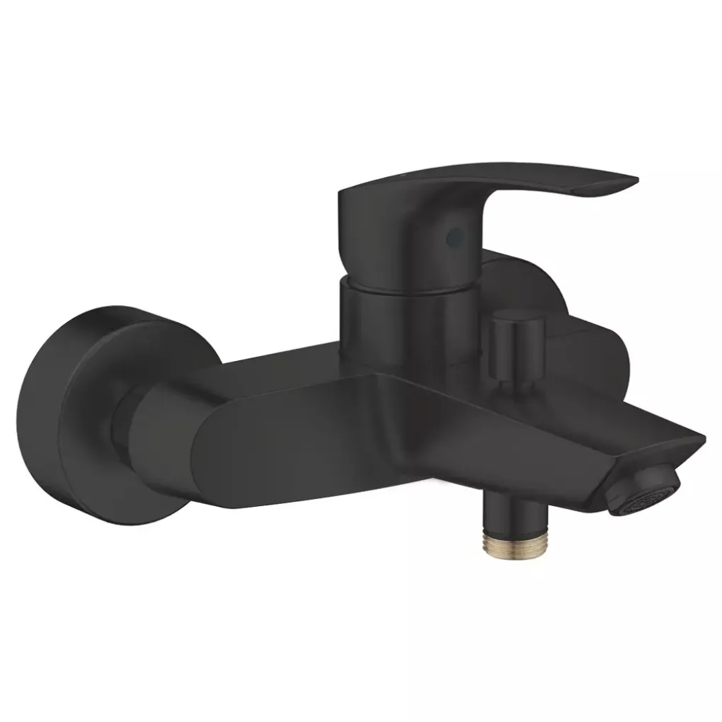 Смеситель для ванны Grohe Eurosmart черный мат (333002433)- Фото 1