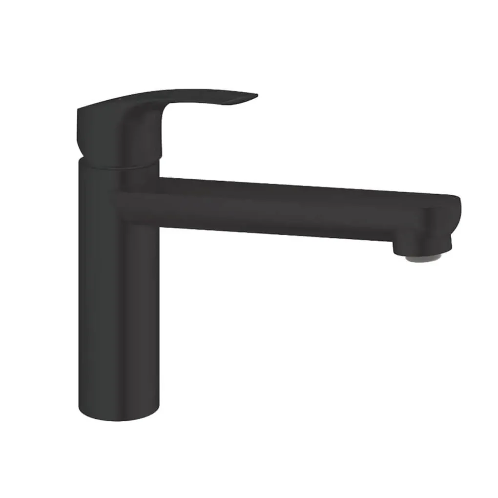 Смеситель для кухни Grohe Eurosmart Black matt (304632430)- Фото 1