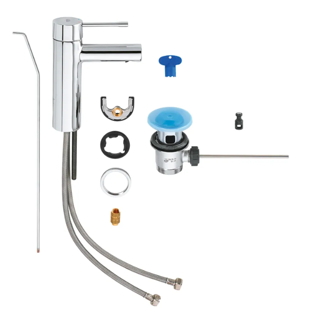 Смеситель для умывальника Grohe Essence (32898001)- Фото 3