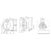 Циркуляційний насос Grundfos MAGNA1 25-40 180 (99221216)- Фото 2