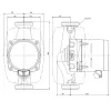 Циркуляційний насос Grundfos ALPHA1 25-80 180 (99199577)- Фото 2