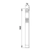 Глибинний насос Grundfos SQE 3-105 (96510162)- Фото 3