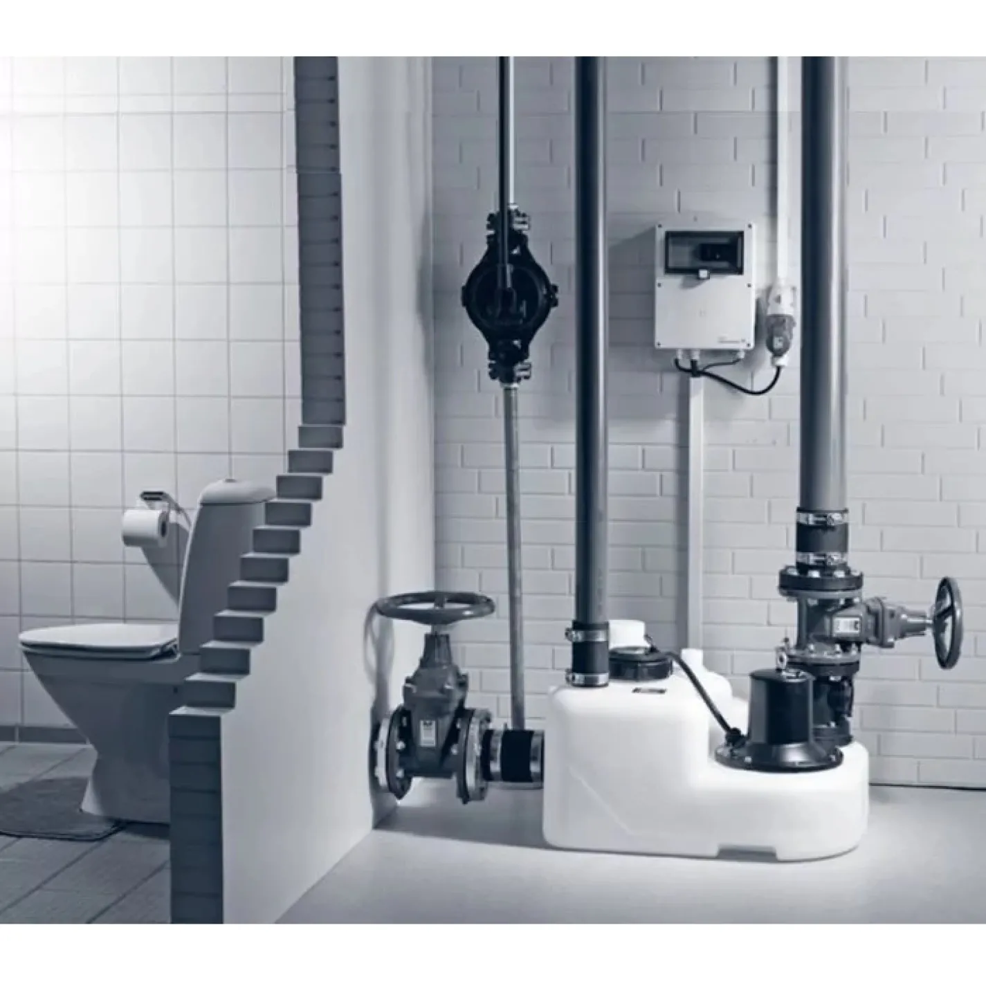 Канализационная установка Grundfos MSS.11.1.2 1x230v (97901037) - Фото 2