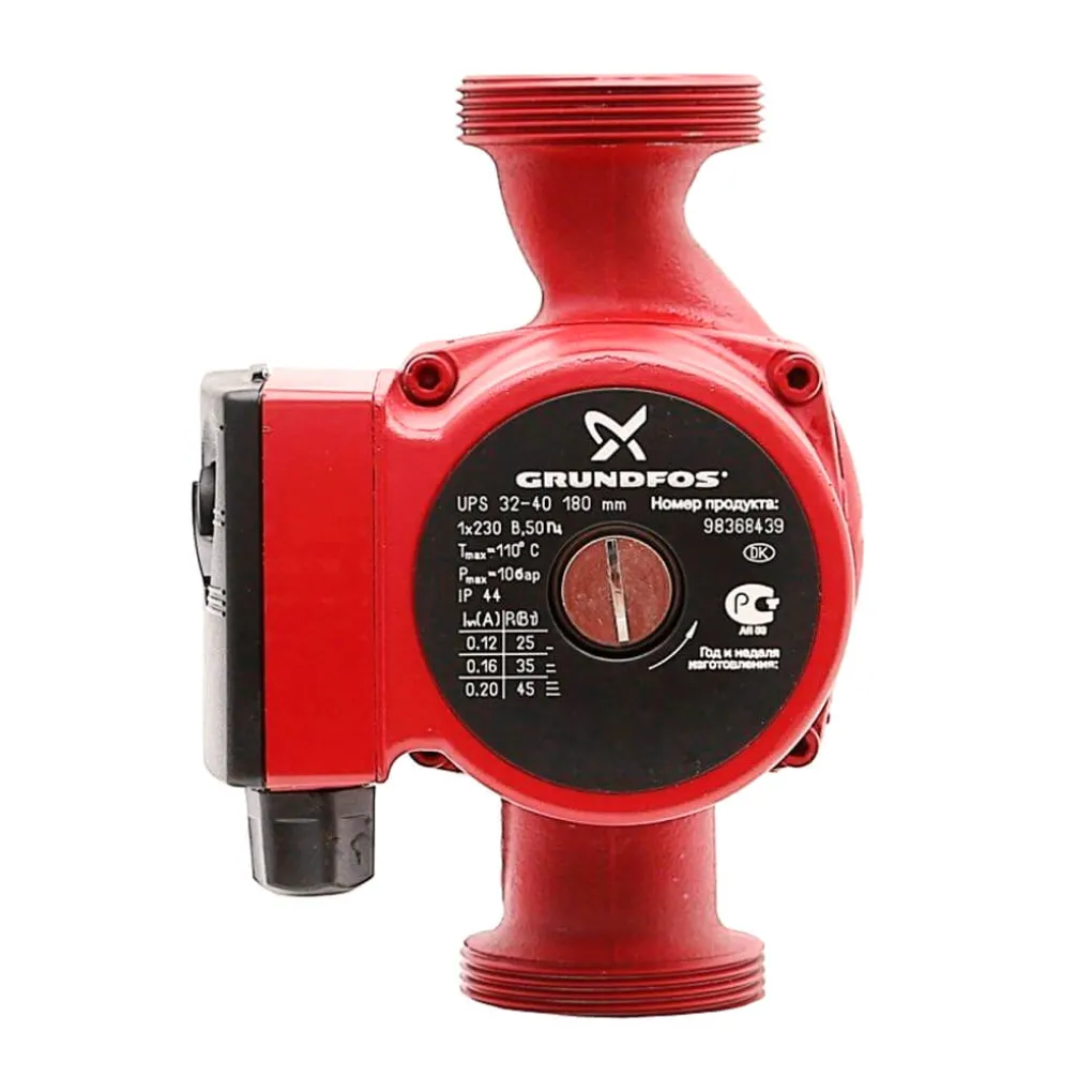 Циркуляційний насос Grundfos UPS 32-40 180 (98368439)- Фото 1