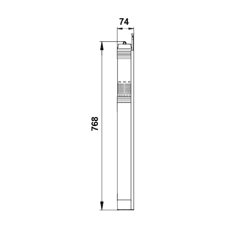 Глубинный насос Grundfos SQ 3-55 (96510206)- Фото 3