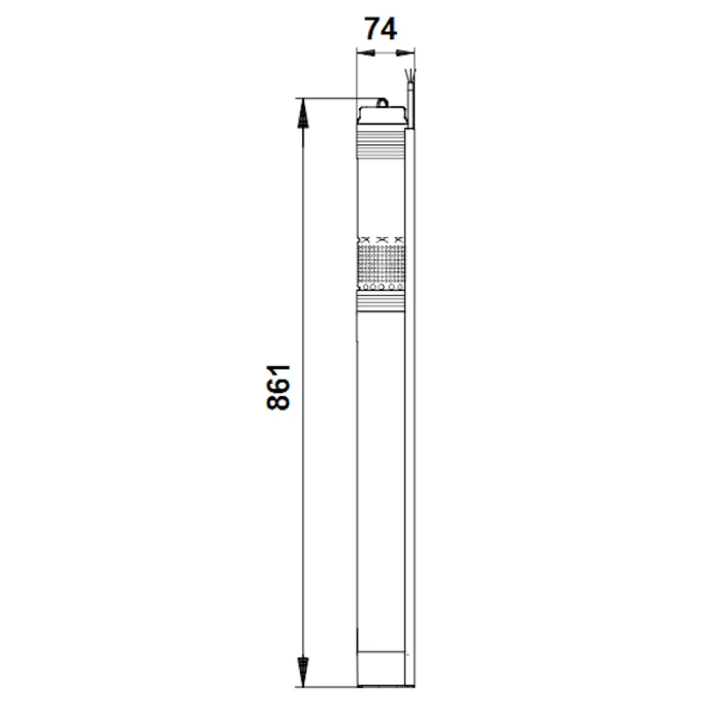 Глибинний насос Grundfos SQ 3-80 (96510208)- Фото 3