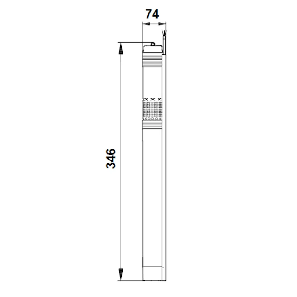 Скважинный насос Grundfos SQ 2-100 1,68 кВт 220-240 V (96510202)- Фото 4
