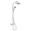 Душова система Hansgrohe Vernis Shape Showerpipe 230 1jet EcoSmart з термостатом (26097000)- Фото 1