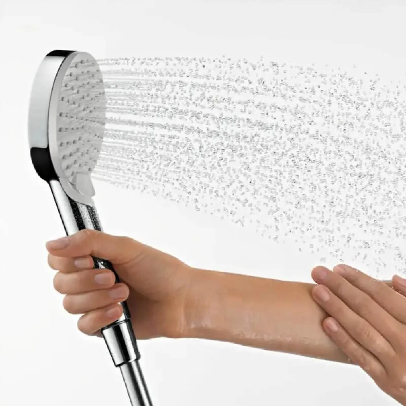 Душова система Hansgrohe Vernis Blend Showerpipe 200 1jet EcoSmart з термостатом (26089000) - Фото 8