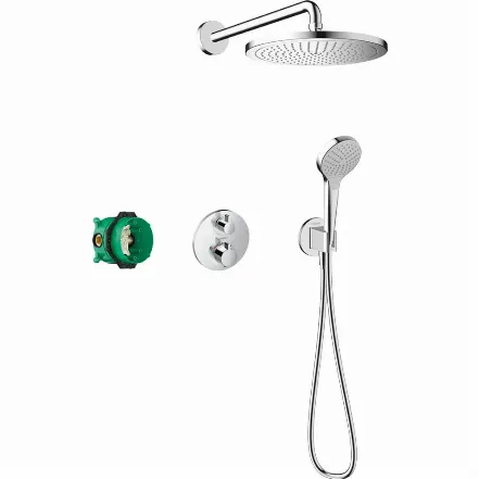 Душова система Hansgrohe Croma E 280 1jet Ecostat S 7в1 (27954000)