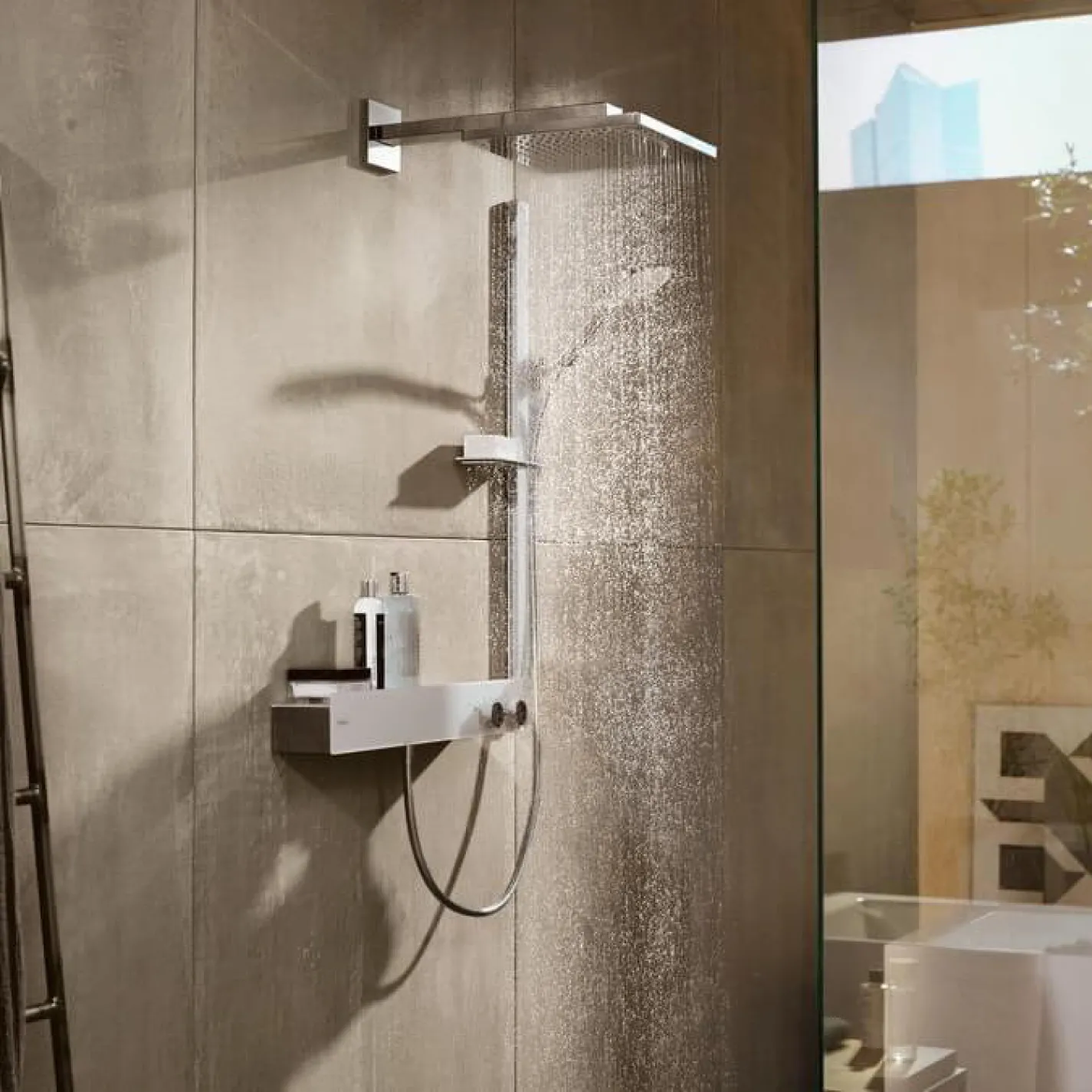 Термостат для ванни Hansgrohe Shower Tablet Select 600 мм - Фото 4