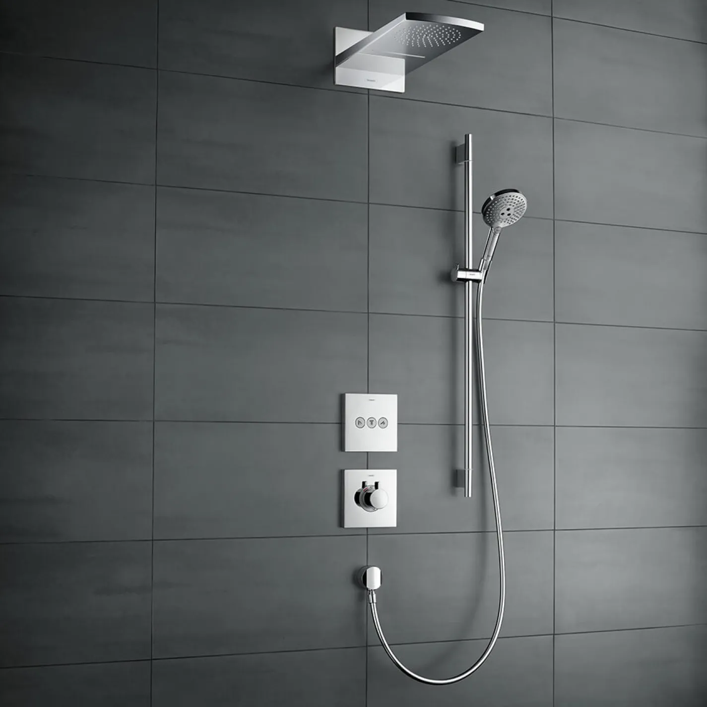 Термостат для душу Hansgrohe ShowerSelect Highﬂow (15760340) - Фото 2