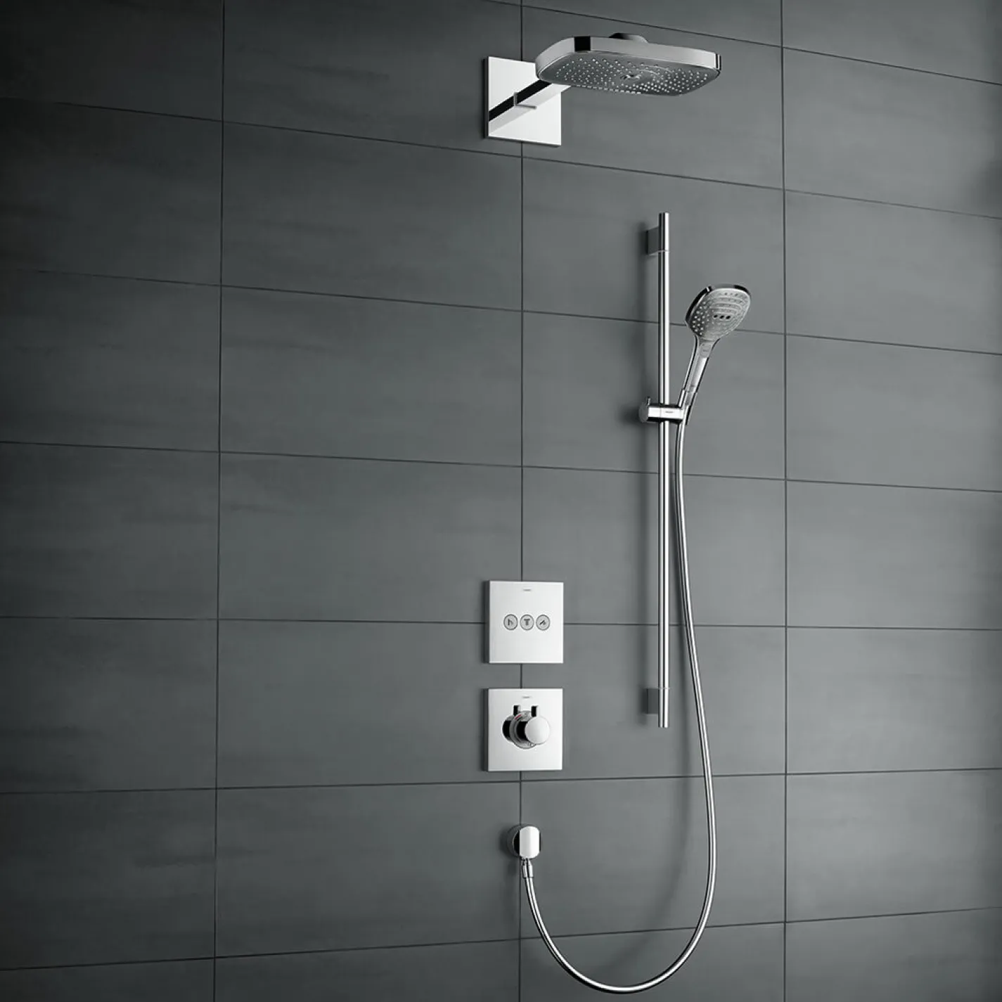 Термостат для душа Hansgrohe ShowerSelect Highﬂow (15760340) - Фото 3