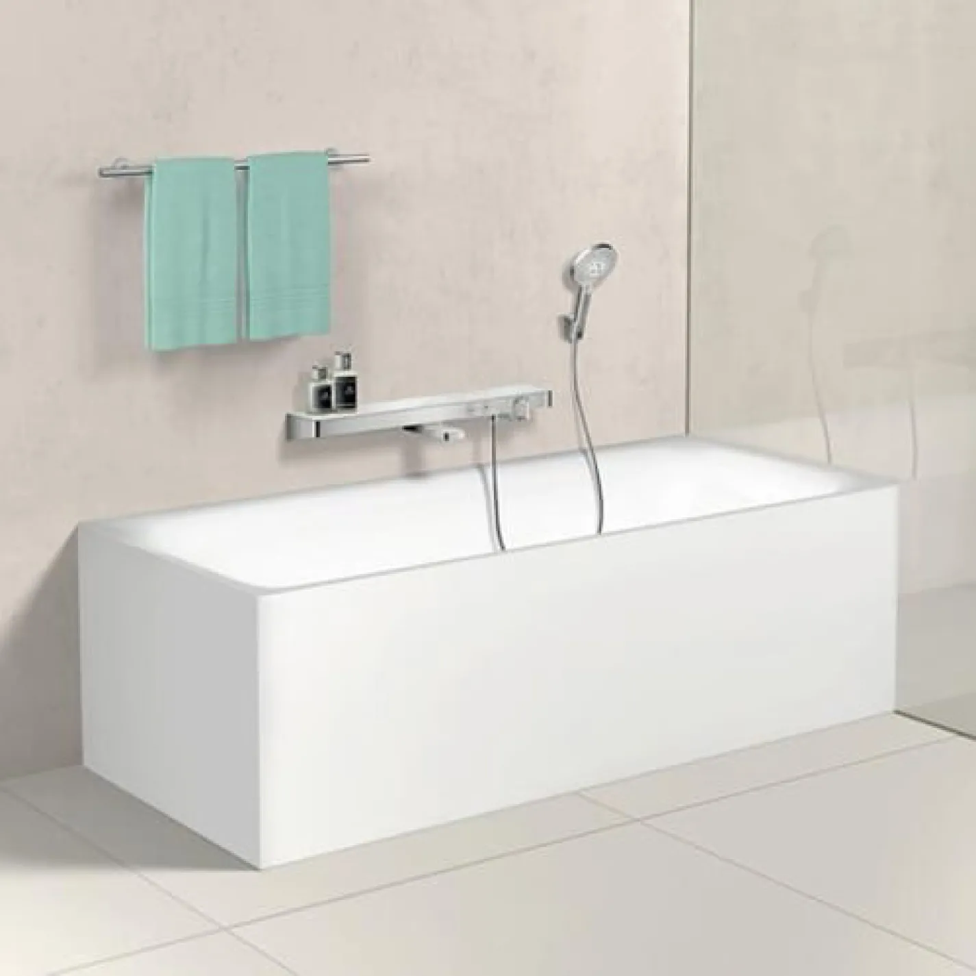Змішувач для ванни термостатичний Hansgrohe Shower Tablet Select 700 мм (13183400) - Фото 2