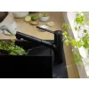 Мийка для кухні Hansgrohe S52 S520-F345 зі змішувачем Zesis M33 чорний графіт-чорний матовий (43356670)- Фото 5