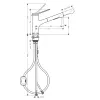 Мойка для кухни Hansgrohe S52 S520-F345 со смесителем Zesis M33 серый камень-сталь (43356800)- Фото 4