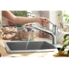 Мойка для кухни Hansgrohe S52 S520-F345 со смесителем Zesis M33 серый камень-сталь (43356800)- Фото 5