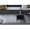 Мийка для кухні Hansgrohe S52 S520-F480 1000x500 с сушилкою зліва сірий камінь (43358290)- Фото 3