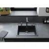 Мийка для кухні Hansgrohe S52 S520-F510 570х510 без сушилки чорний графіт (43359170)- Фото 2
