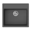 Мийка для кухні Hansgrohe S52 S520-F510 зі змішувачем Talis M54 чорний графіт-сталь (43359800)- Фото 2