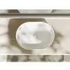 Раковина накладна на стільницю Hansgrohe Xuniva U SmartClean 55х40 см білий (61073450)- Фото 2