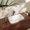 Раковина вбудована на стільницю Hansgrohe Xuniva Q SmartClean 55х40 см білий (61066450)- Фото 2