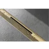 Решетка (наружная часть слива) для трапа Hansgrohe RainDrain Flex Wall 700 мм золото (56052990)- Фото 2