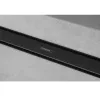 Решетка (наружная часть слива) для трапа Hansgrohe RainDrain Match 700 мм черный мат (56037670)- Фото 2