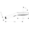 Ручний душ Hansgrohe Raindance Select E 120 чорний (26520670)- Фото 2