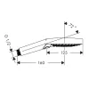 Ручний душ Hansgrohe Raindance Select S PowderRain 120 чорний матовий (26014670)- Фото 4