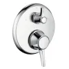 Термостат для душу Hansgrohe Ecostat Classic з IBOX universal прихованою частиною хром (15753000+01800180)- Фото 2