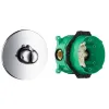 Термостат для душу Hansgrohe Ecostat E з IBOX universal прихованою частиною хром (15710000+01800180)- Фото 1