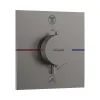 Термостат скрытого монтажа Hansgrohe ShowerSelect Comfort E 2 функции, матовый черный хром (15572340)- Фото 1