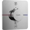 Термостат скрытого монтажа Hansgrohe ShowerSelect Comfort Q на 2 функции Chrome (15583000)- Фото 1