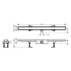 Трап для душа Hansgrohe RainDrain Compact Flat 900 мм сталь (56168800)- Фото 2