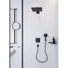 Верхній душ Hansgrohe Raindance E чорний матовий (93230670)- Фото 3