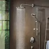 Верхній душ Hansgrohe Raindance S 240 Showerpipe PowderRain 1jet, Matt White (27623700)- Фото 3