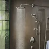 Верхній душ Hansgrohe Raindance S 240 Showerpipe PowderRain EcoSmart+ 1jet хром (28821000)- Фото 2