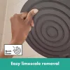 Верхній душ з тримачем Hansgrohe Pulsify 260 2jet EcoSmart білий матовий (24151700)- Фото 4