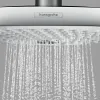 Верхній душ Hansgrohe Croma Select E 187 мм, хром/білий (26524400)- Фото 3