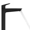 Смеситель для раковины Hansgrohe Logis 190 со сливным гарнитуром, черный мат (71090670)- Фото 3