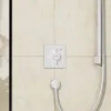 Змішувач для душу Hansgrohe DuoTurn E на 1 функцію білий матовий (75617700)- Фото 2