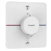 Змішувач для душу Hansgrohe ShowerSelect Comfort Q з термостатом на 2 споживача білий матовий (15583700)- Фото 1
