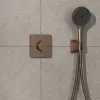 Змішувач для душу Hansgrohe ShowerSelect Comfort Q з термостатом на 2 споживача шліфована бронза (15583140)- Фото 3