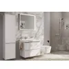 Змішувач для умивальника Hansgrohe Tecturis E CoolStart EcoSmart+ 110 зі зливним гарнітуром білий матовий (73023700)- Фото 2
